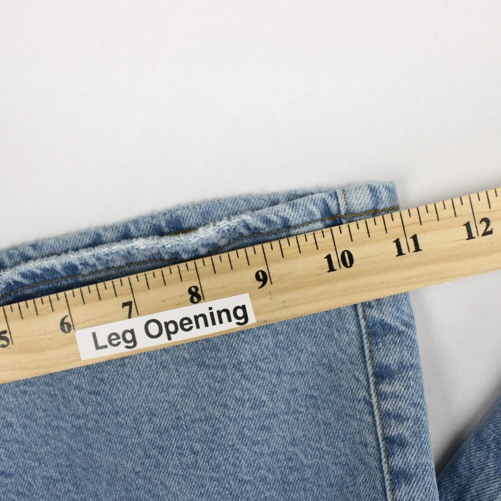 J. Crew Curvy Slim-wide Jeans Womens 33 Blue High Rise Wide Leg Stretch